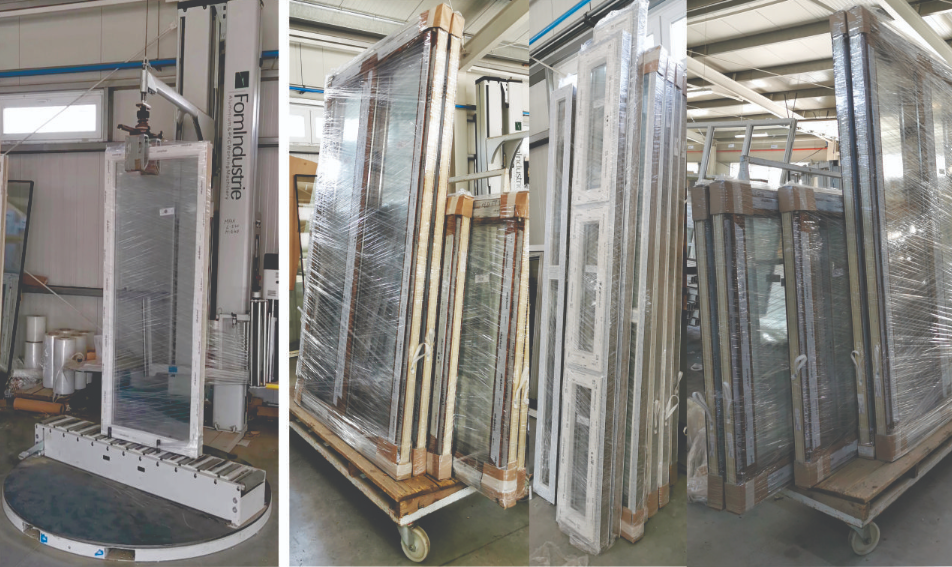 Paletizare si infoliere marfa